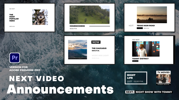 Next Video Announcements | Premiere Pro