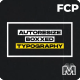 Box Text Titles \ FCPX