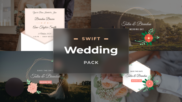 Swift Wedding Pack - After-Effects Template