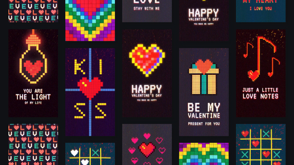 Valentines Day Pixel Stories