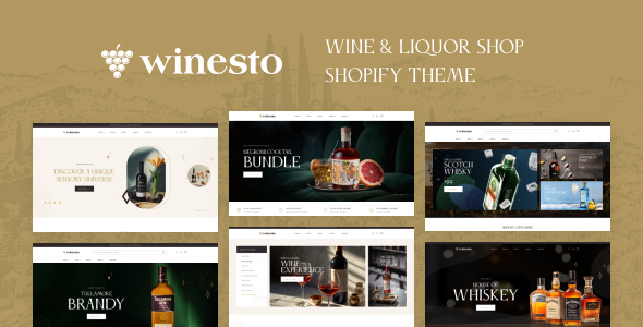 Ap Winesto - Winery Shopify Theme
