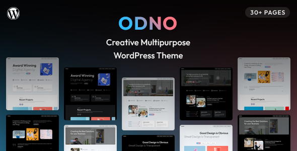 Free download Odno - Creative Multipurpose WordPress Theme