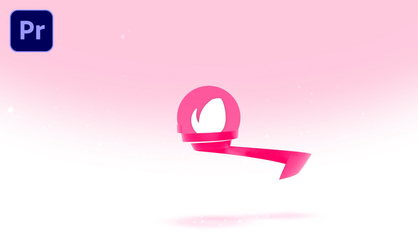 Elegant Ribbon Logo
