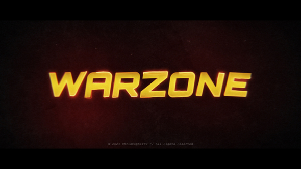 Action Promo Titles template preview