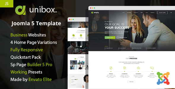 Unibox - Joomla 5 Multipurpose Corporate Business Template