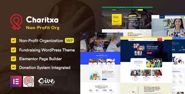 Charitxa | Multipurpose Nonprofit WordPress Theme
