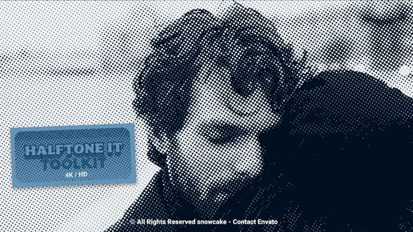 Halftone It Toolkit Elements template preview