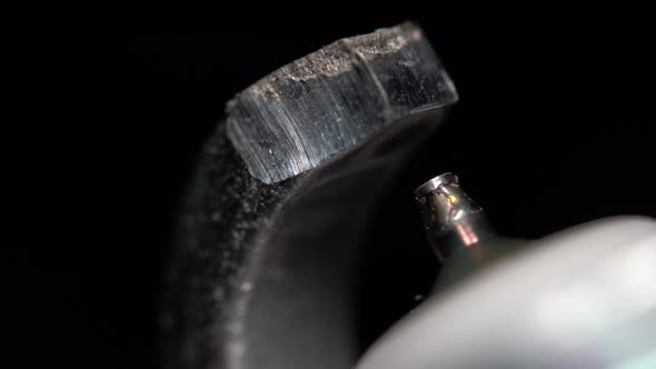 Macro View of Spark Plug alt