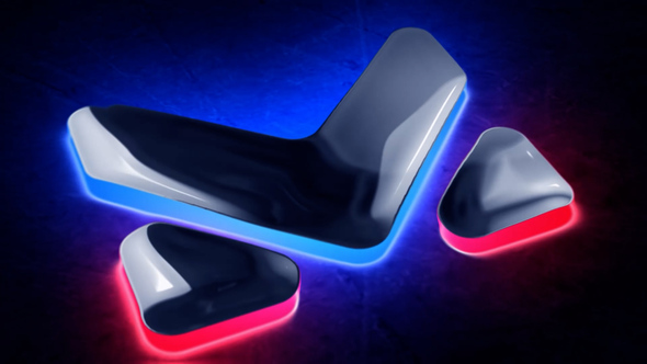 Midnight Glow Logo Logo Stings template preview