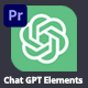 Chat GPT AI Elements | MOGRT for Premiere Pro - VideoHive Item for Sale