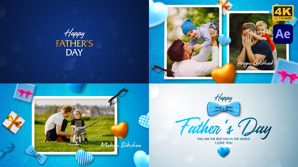 Fathers Day Photo Slideshow_4K