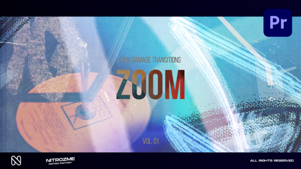 Film Damage Zoom Vol. 01 for Premiere Pro