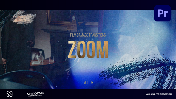 Film Damage Zoom Vol. 03 for Premiere Pro