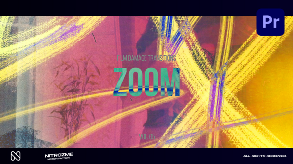 Film Damage Zoom Vol. 05 for Premiere Pro