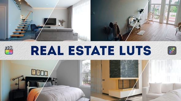 Real Estate LUTs | FCPX & Apple Motion