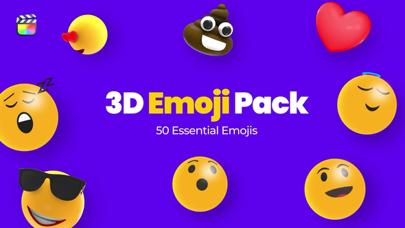 3D Emoji Pack