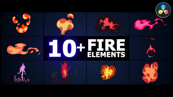 Fire Elements | DaVinci Resolve