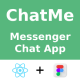 Messenger Chat App ReactNative Figma FREE Life Time Update ChatMe