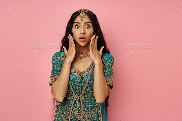 Beauty of indian lady hi-res stock photography and images - Alamy