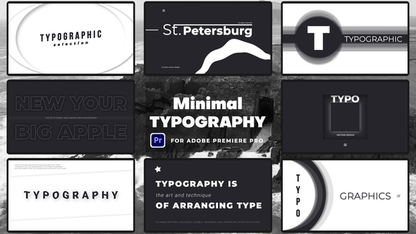 Minimal Typography | MOGRT