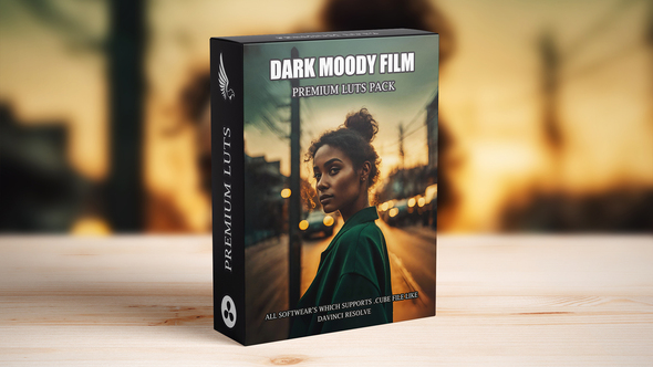 Professional Dark and Moody Film Look LUTs - Cinematic Color Grading Presets