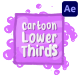Cartoon Lower Thirds | After Effects