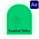 Funeral Titles for After Effects
