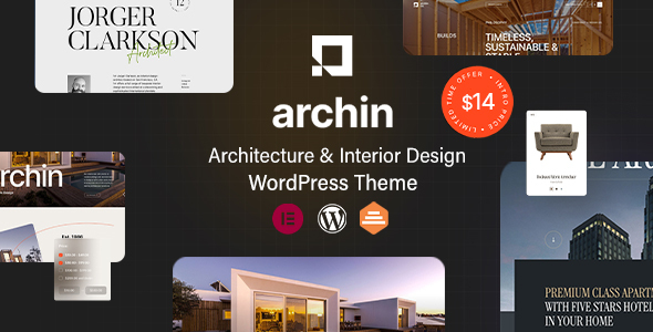 Archin – Architecture & Interior Design WordPress Elementor Theme