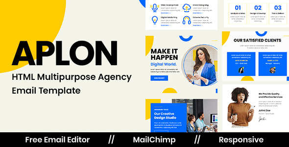 Aplon – Multipurpose Responsive Email Template