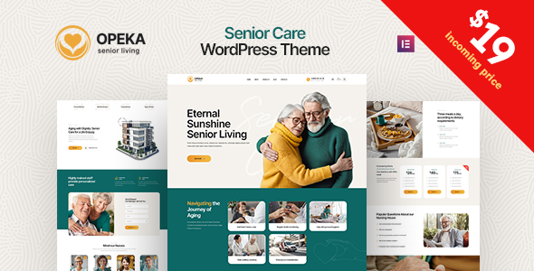 Opeka – Senior Care & Medical WordPress Theme