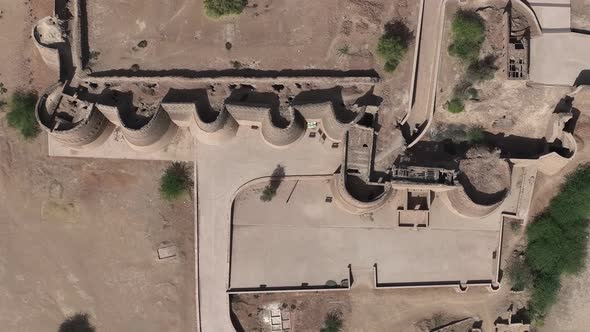 Aerial view of Derawar fort alt