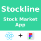 Stock Market App React Native CLI Template Figma FREE Life Time Update Stockline