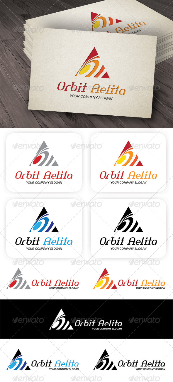 Orbit A Logo - Letters Logo Templates
