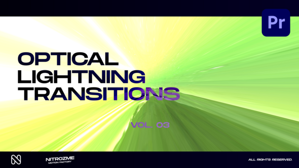 Lightning Optic Transitions Vol. 03 for Premiere Pro