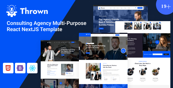 Thrown-Business Consulting Agency Multi-Purpose React NextJS Template