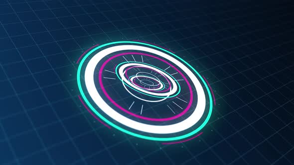 Futuristic HUD Element