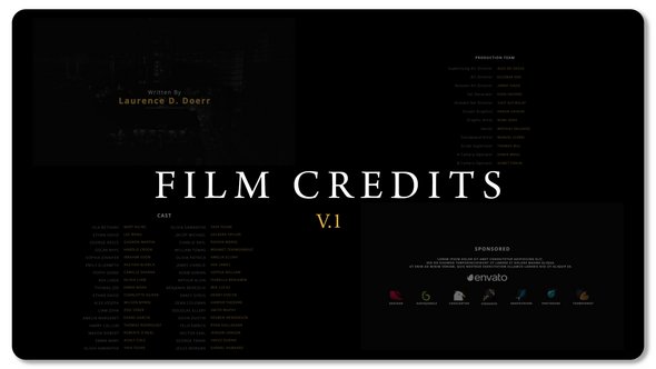 Film Credits V1