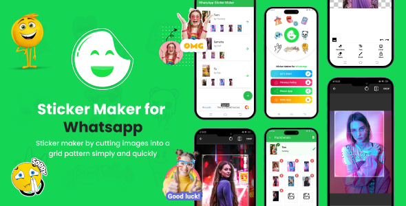 [DOWNLOAD]WhatsApp Sticker Maker - Photo Sicker Maker WA - WP Sticker - Sticker Maker