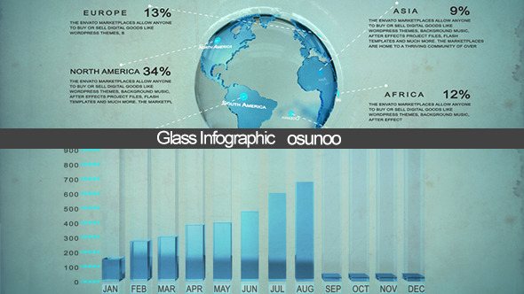 Glass Infographic - VideoHive 3926494