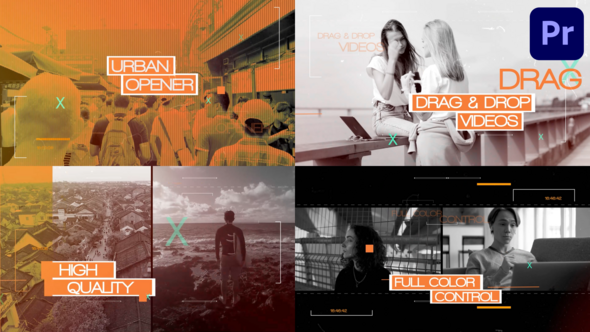 Urban Opener for Premiere Pro Premiere Pro template preview