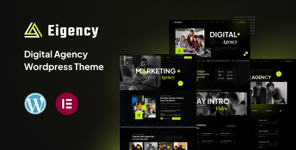 Eigency - Digital Agency WordPress Theme
