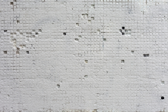 Background high detailed fragment stone white wall - Concrete Textures
