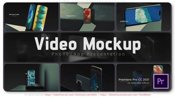 Video Mockup Phone Presentation