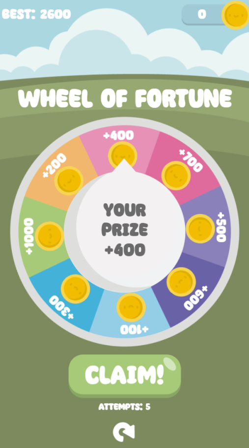 Wheel of Fortune (Coins). HTML5/Construct 3. Web and Mobile ready by ...