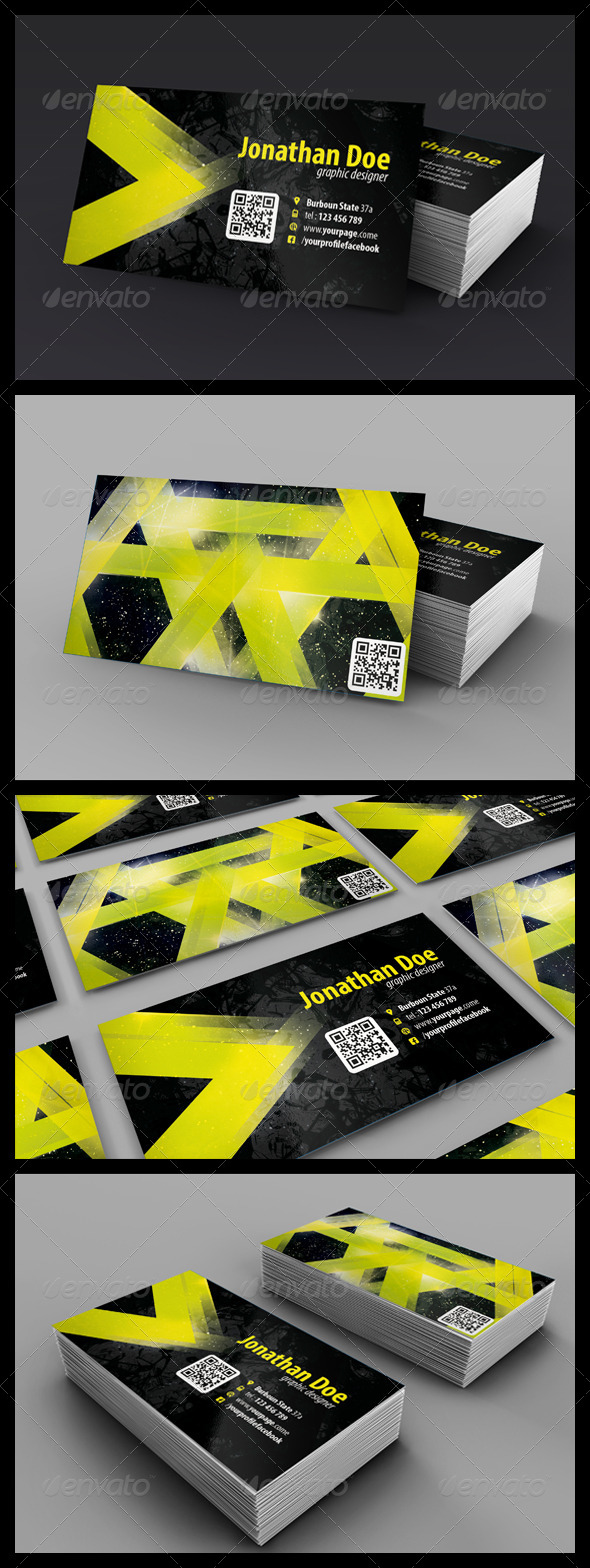 Creative Green Business Card - Creative Business Cards