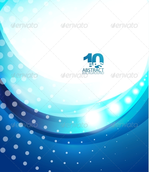 Blue Wave Business Template - Miscellaneous Vectors