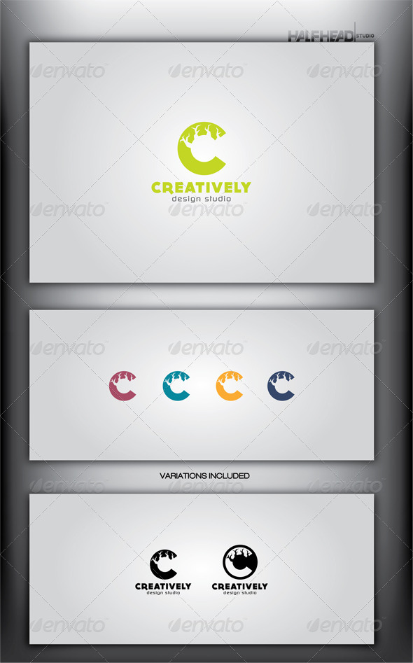 CREATIVELY Logo Template - Letters Logo Templates