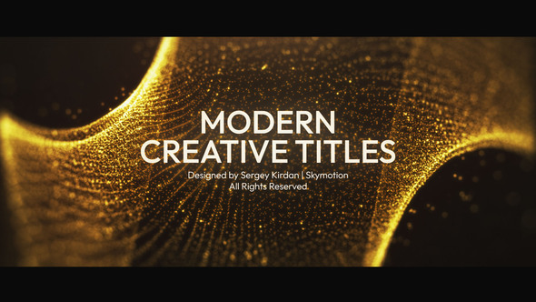 Modern Creative Titles