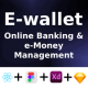 Online E-Wallet Banking App ReactNative CLI Figma Sketch Life Time Update E-Wallet