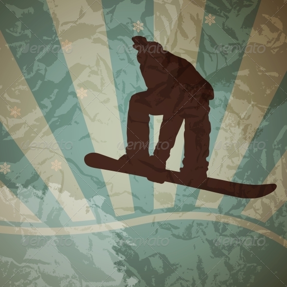 Snowboarding Vector - Miscellaneous Vectors